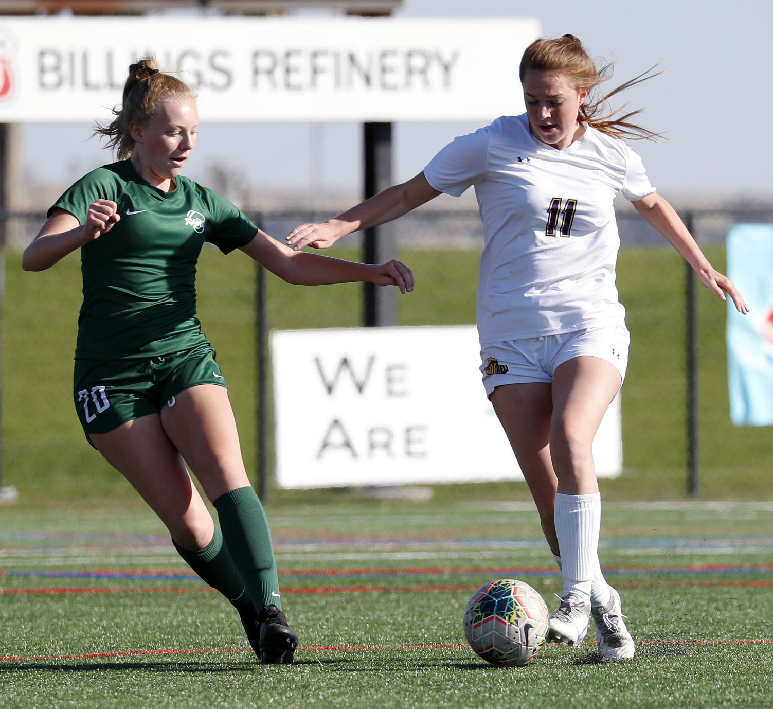 Billings Central vs. Laurel girls soccer